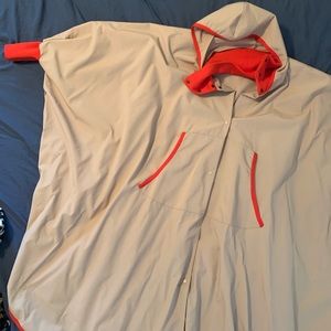 Brown Liz Callahan Rain Cape